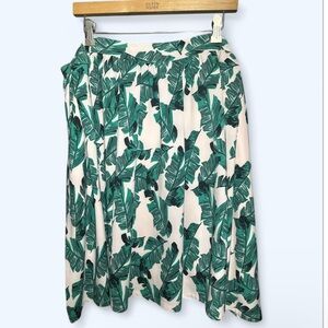 Modamix Plus Size Floral Skirt